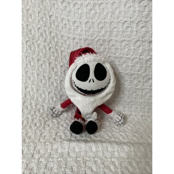 Nightmare Before Christmas Jack Skellington in Santa Outfit Plush Toy Kcare 10" - Picture 1 of 5